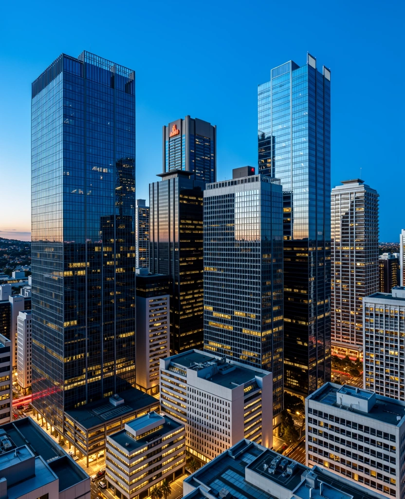 Sydney Finance Hub environment morning